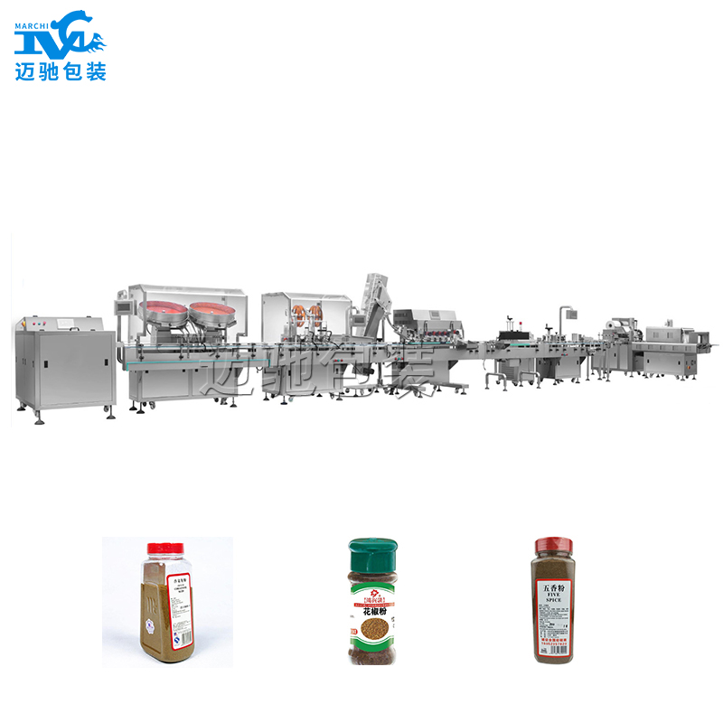 全（quán）自動調味品灌裝機