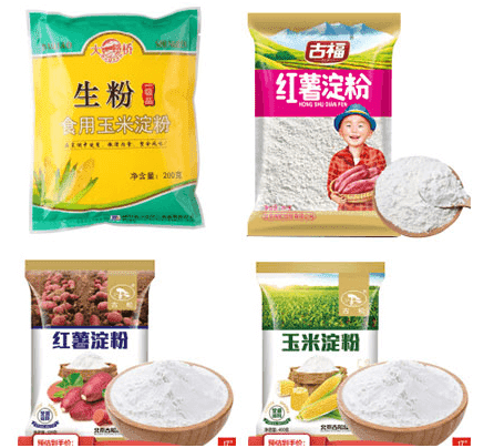 全自動澱粉包（bāo）裝樣品圖